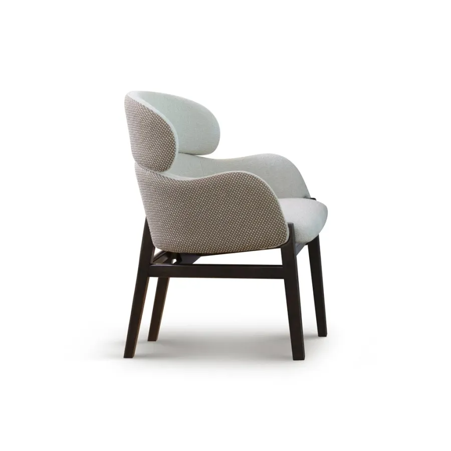 obrazek 5 Oryginalne włoskie krzesło do jadalni - styl modernistyczny