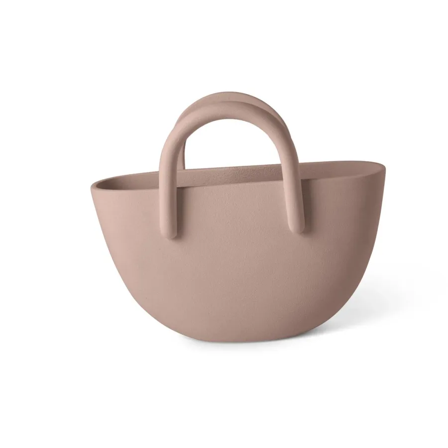 obrazek 13 Włoski wazon ceramiczny Bag do stylowych wnętrz lub ogrodów