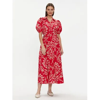Zdjęcie Liu Jo Sukienka koszulowa MA4084 T3905 Czerwony Regular Fit