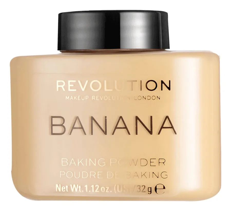 obrazek 1 MAKEUP REVOLUTION Loose Baking Powder Puder sypki Banana 32g Banana 32 g MakeUp Revolution