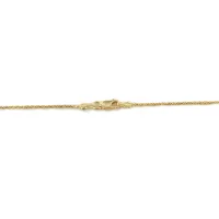 Picture Elegant unisex chain in yellow gold (48 cm)