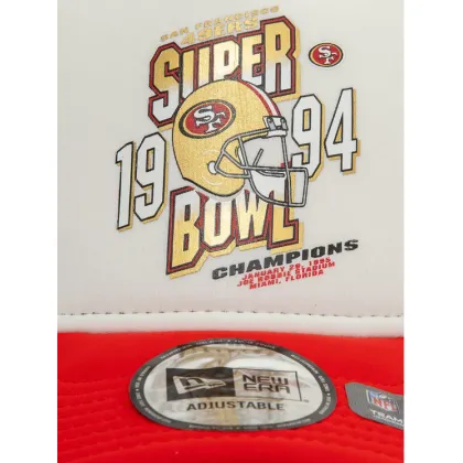 Zdjęcie New Era Czapka z daszkiem San Francisco 49Ers Superbowl 60595295 Biały