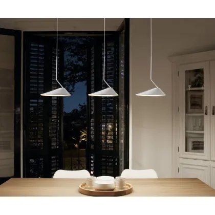 Zdjęcie Hiszpańska 3-elementowa lampa wisząca do jadalni