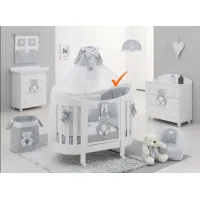 Zdjęcie Włoskie łóżeczko z wyposażeniem - Italbaby