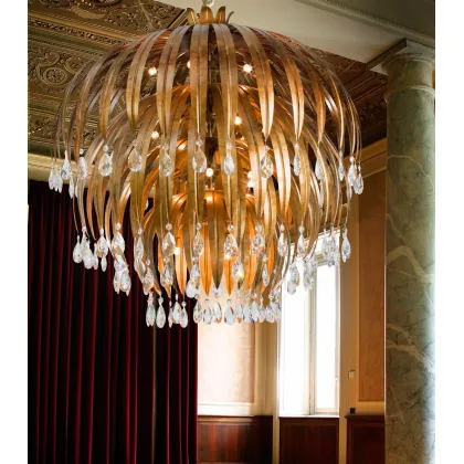 Zdjęcie Wyśmienity żyrandol do salonu - Euro Lamp Art