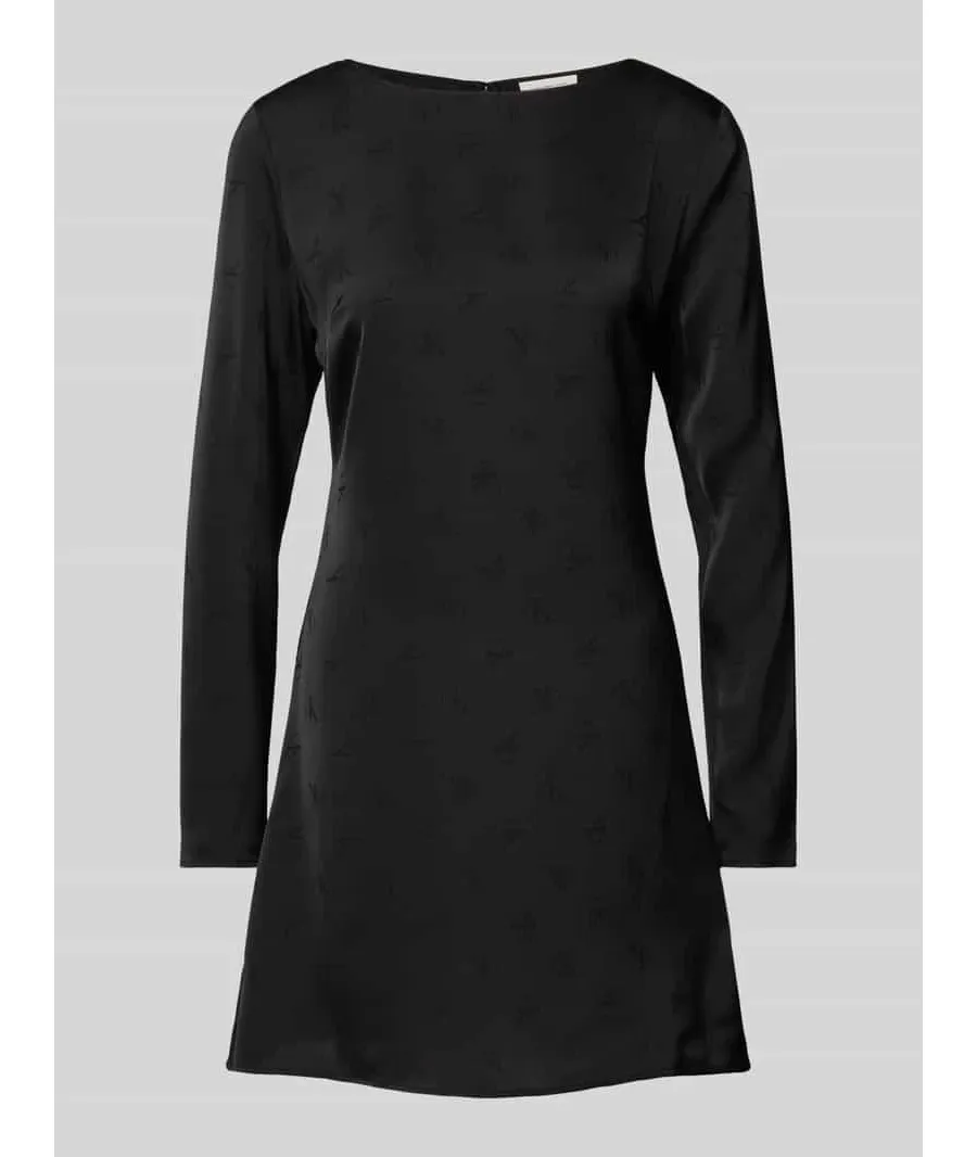 obrazek 1 Sukienka mini z okrągłym dekoltem