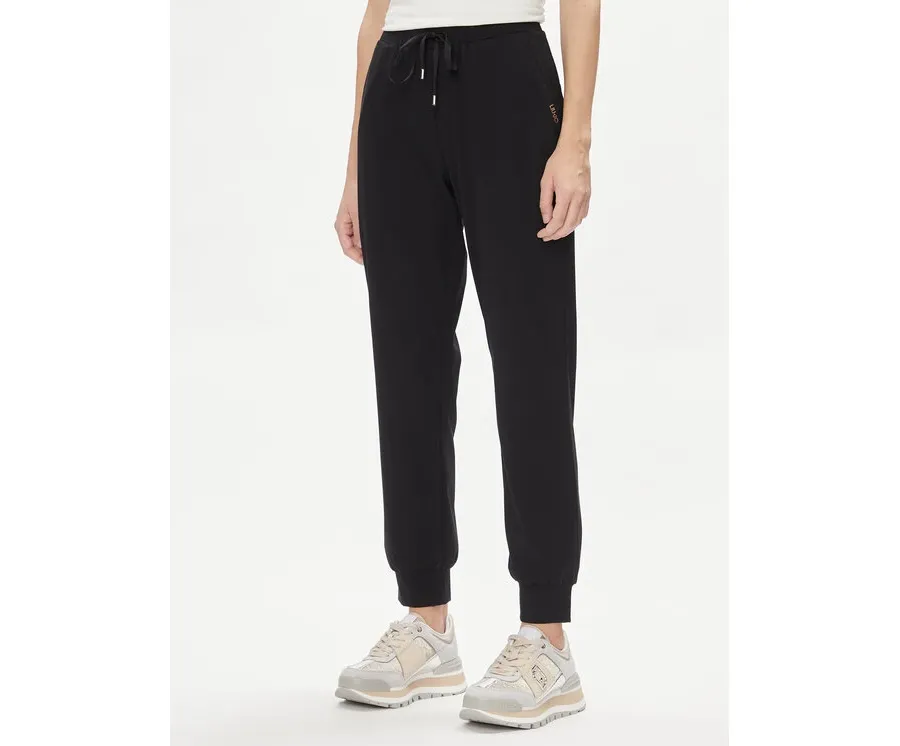 obrazek 1 Liu Jo Spodnie dresowe Pant.Jersey TA4148 J4638 Czarny Regular Fit