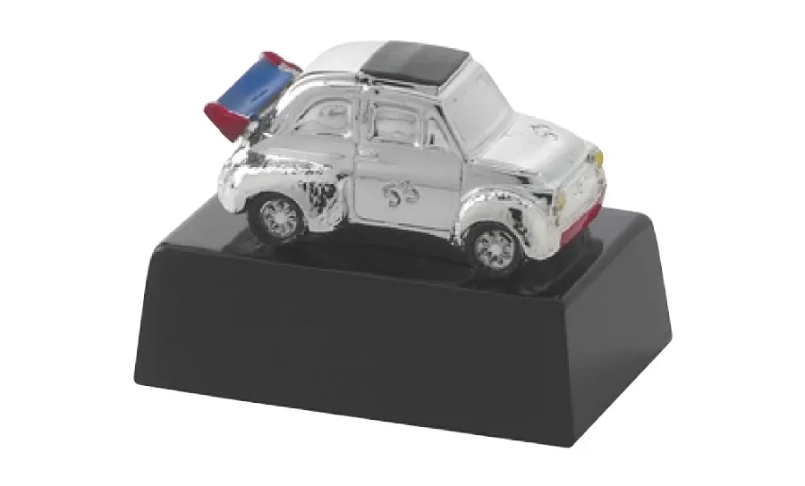 picture 1 Small statuette with a car - Astra Argenti
