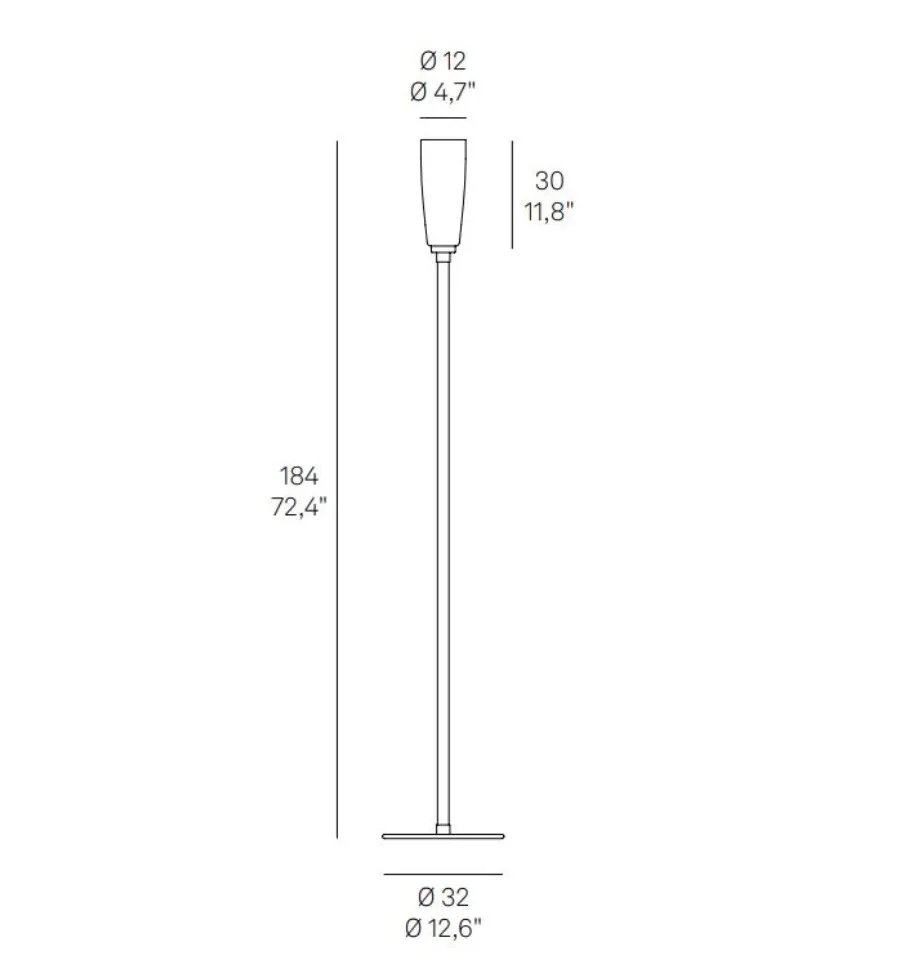 obrazek 2 Elegancka lampa stojąca Perle do gabinetu lub salonu