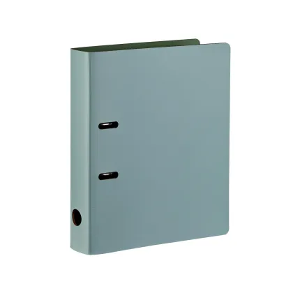 Zdjęcie Stylowy skórzany segregator na dokumenty w kolorze błękitu nieba