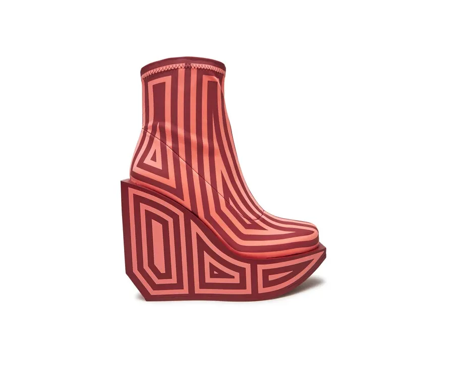obrazek 1 United Nude Botki Wa Bootie Hi 1087983182 Czerwony