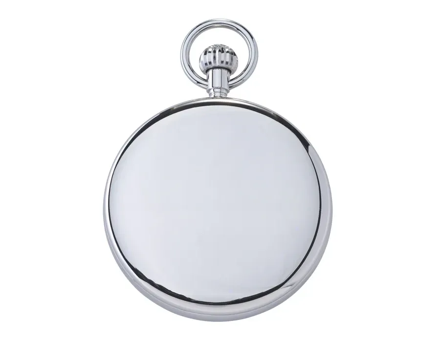 obrazek 2 Mechaniczny zegarek kieszonkowy z błękitną tarczą