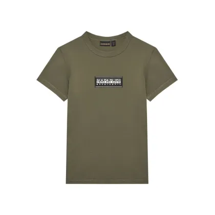 Zdjęcie Napapijri T-Shirt S-Chamois NP0A4HYL D Zielony Regular Fit