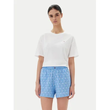 Zdjęcie Tommy Hilfiger Piżama UW0UW05760 Niebieski Regular Fit