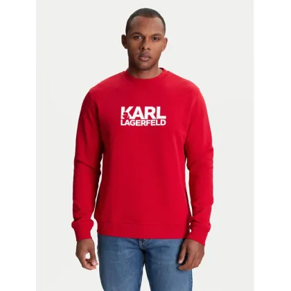 Zdjęcie KARL LAGERFELD Bluza 705091 553917 Czerwony Regular Fit
