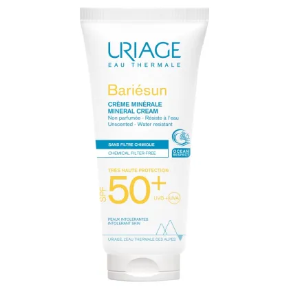 Zdjęcie Uriage Bariesun Krem mineralny do twarzy i ciała SPF50+ 100 ml