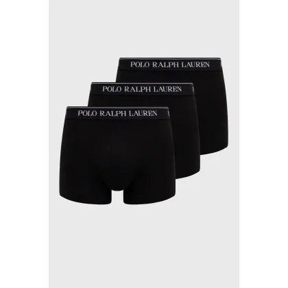 Zdjęcie Polo Ralph Lauren Bokserki (3-pack) 714835885002 męskie kolor czarny