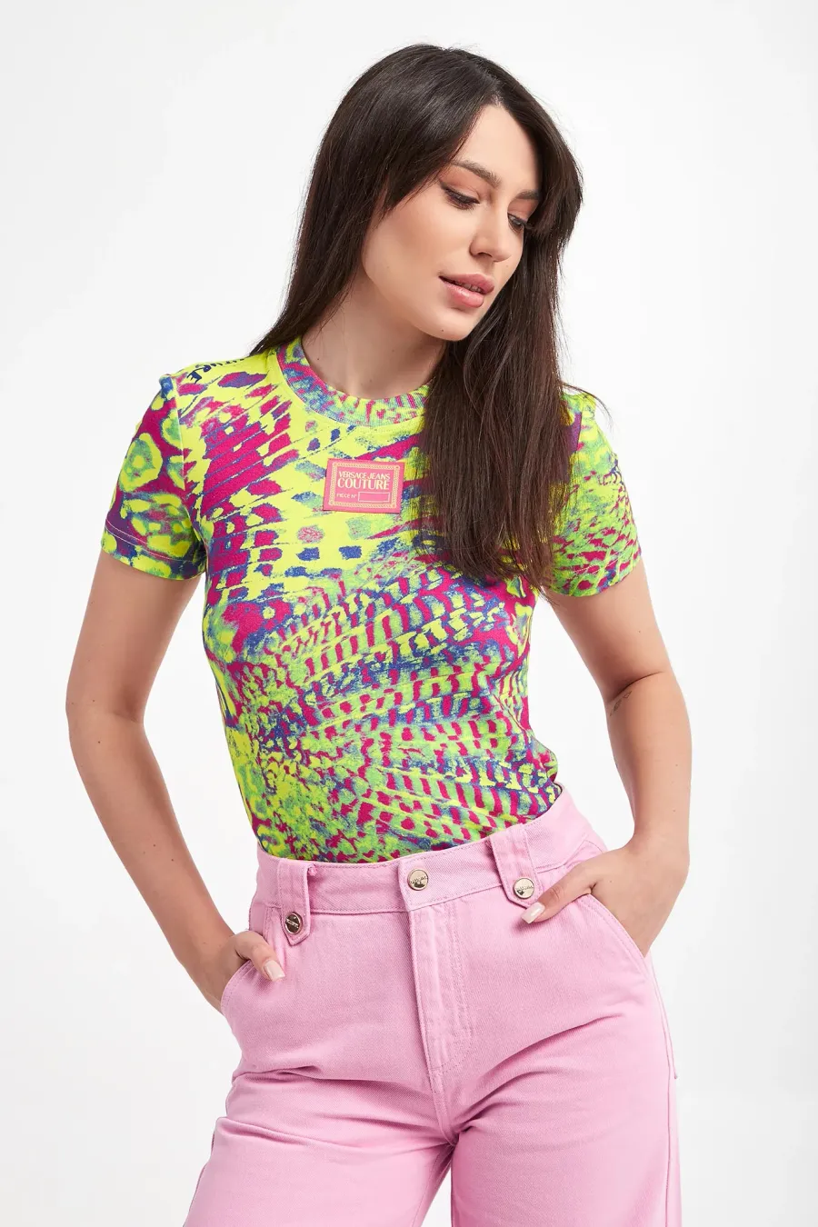 obrazek 1 T-shirt damski VERSACE JEANS COUTURE Versace Jeans Couture