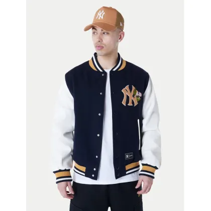 Zdjęcie New Era Kurtka bomber Yankees MLB Floral 60596332 Granatowy Regular Fit