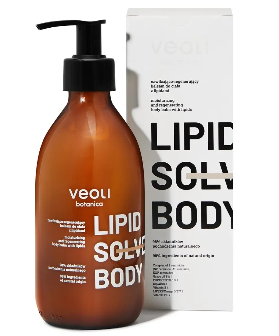 obrazek 1 Veoli Botanica Lipid Solve Body nawilż.-regener. Balsam do ciała z lipidami 290 ml 290 ml