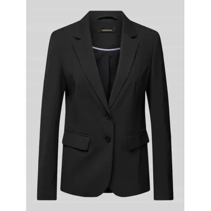 Zdjęcie Żakiet o kroju regular fit z kołnierzem z połami