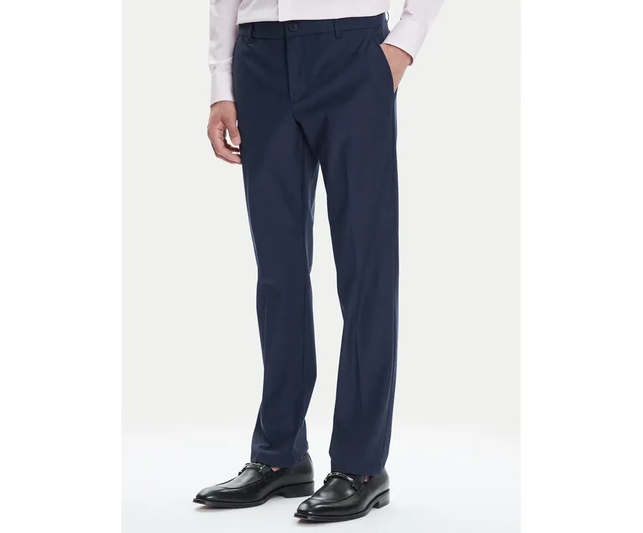 obrazek 1 Guess Spodnie materiałowe M4YB01 WG9Z2 Granatowy Slim Fit