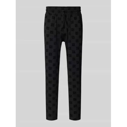 Zdjęcie Spodnie dresowe o kroju regular fit z nadrukiem z logo model ‘Flock’