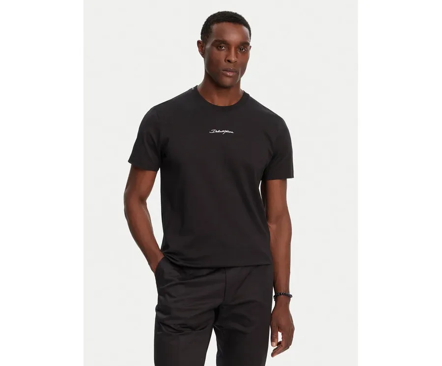 obrazek 1 Dolce&Gabbana T-Shirt G8RN8Z G7NUB Czarny Regular Fit