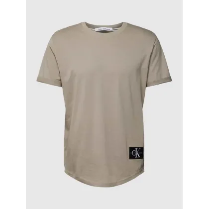 Zdjęcie Calvin Klein Jeans T-Shirt J30J323482 Beżowy Regular Fit