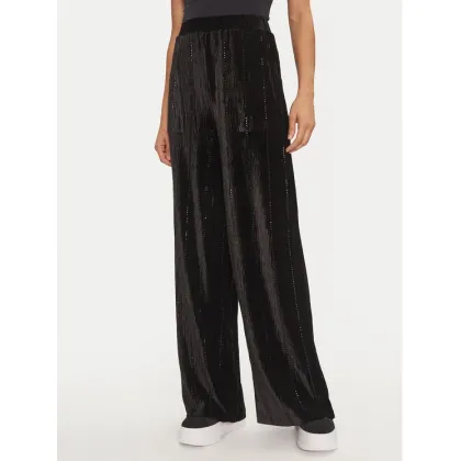 Zdjęcie Fracomina Spodnie palazzo FR24WV3014J461R9 Czarny Wide Leg