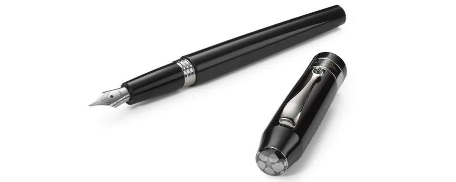 picture 2 Black Uefa Champions League Trophy fountain pen - Montegrappa