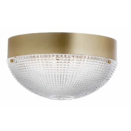 Zdjęcie Luksusowa lampa sufitowa z ręcznie wycinanym okrągłym włoskim kryształem - Il Paralume Marina