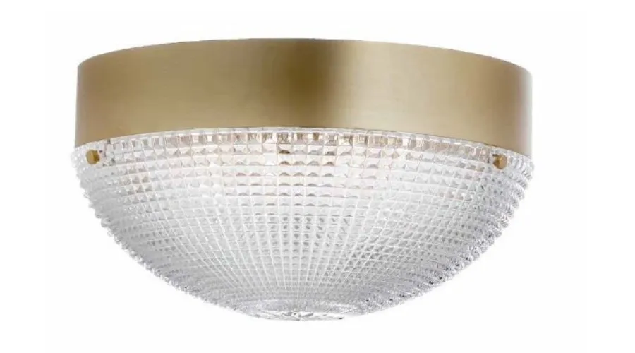 obrazek 1 Luksusowa lampa sufitowa z ręcznie wycinanym okrągłym włoskim kryształem - Il Paralume Marina