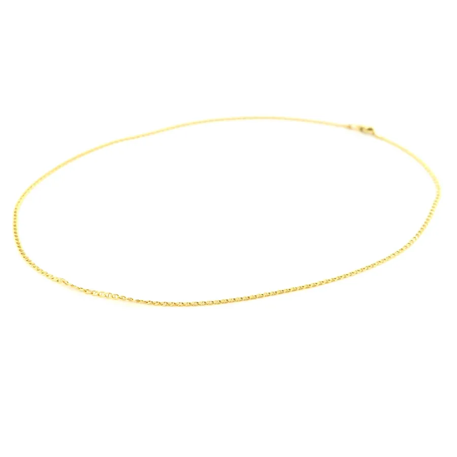 obrazek 3 Męski elegancki łańcuszek z 18-karatowego żółtego złota