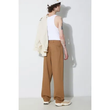 Zdjęcie Alpha Industries spodnie Chino męskie kolor beżowy w fasonie chinos 146202