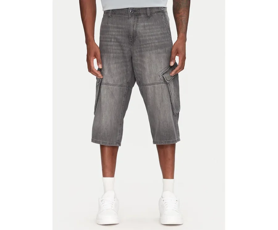 obrazek 1 Tom Tailor Szorty jeansowe 1044977 Szary Relaxed Fit
