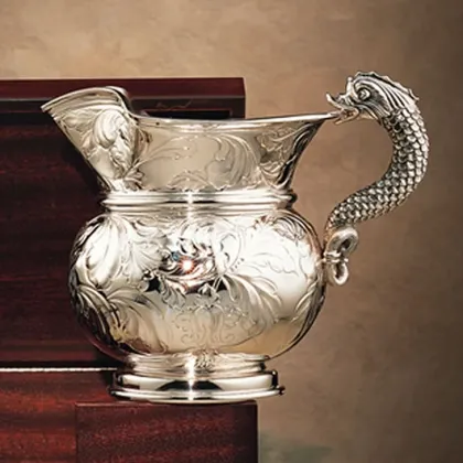 Zdjęcie Włoski srebrny dzban do wyjątkowych wnętrz - Pampaloni