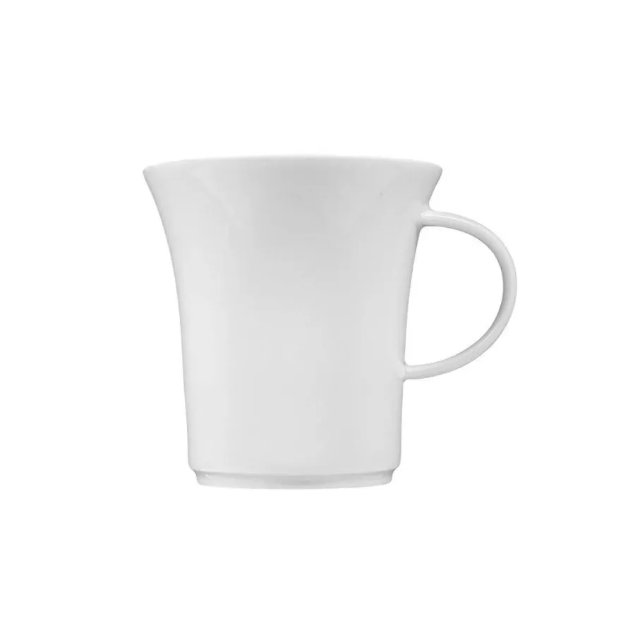 obrazek 2 Wyjątkowa biała porcelanowa filiżanka do espresso o nowoczesnym kształcie – Tettau