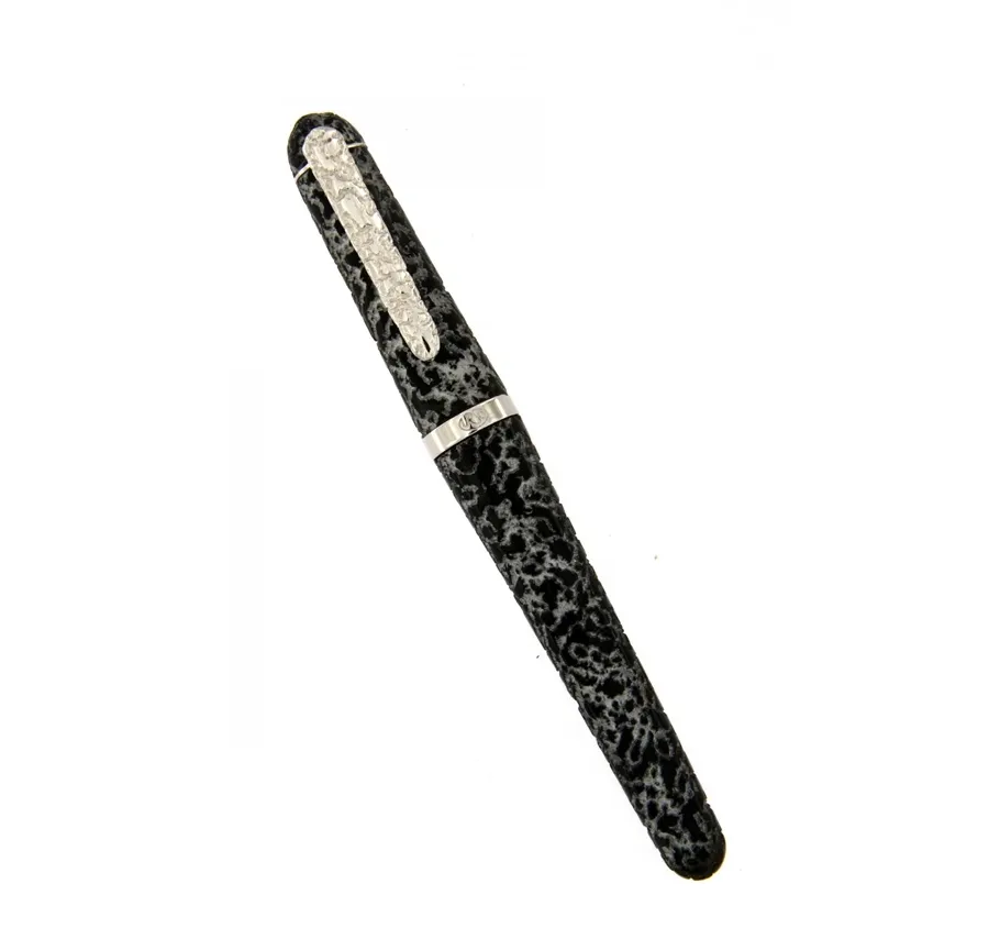obrazek 4 Włoskie pióro wieczne Crisopea Black Silver - Urso