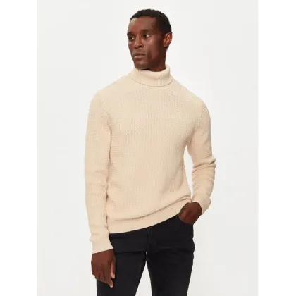 Zdjęcie Selected Homme Golf 16094576 Beżowy Regular Fit