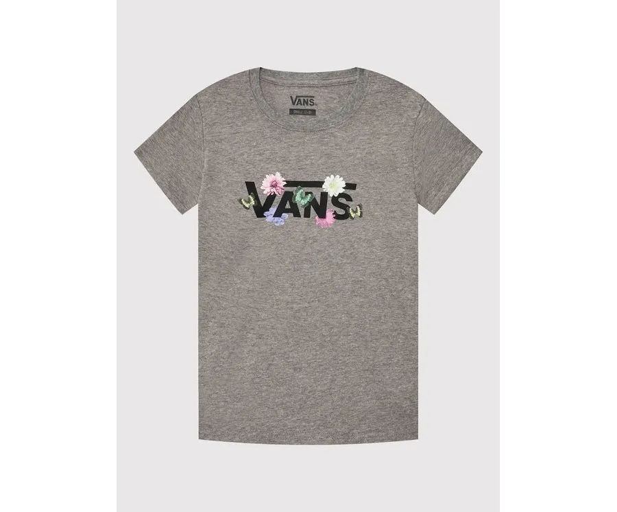 obrazek 1 Vans T-Shirt Flower Picker VN0A5LEQ Szary Regular Fit