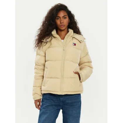 Zdjęcie Tommy Jeans Kurtka puchowa Alaska DW0DW18610 Beżowy Regular Fit