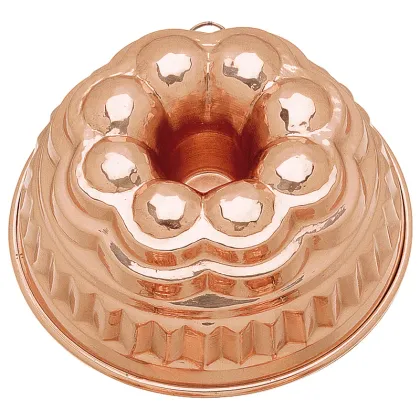 Zdjęcie Foremki do babeczek ręcznie robione, miedziane