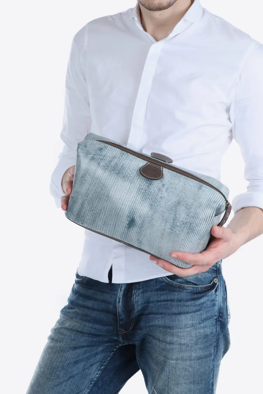 obrazek 7 Elegancka i stylowa kosmetyczka z włoskiej skóry - Terrida