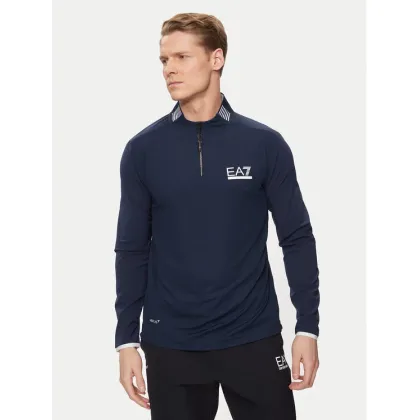 Zdjęcie EA7 Emporio Armani Longsleeve 3DPT03 PJMLZ 1554 Granatowy Regular Fit