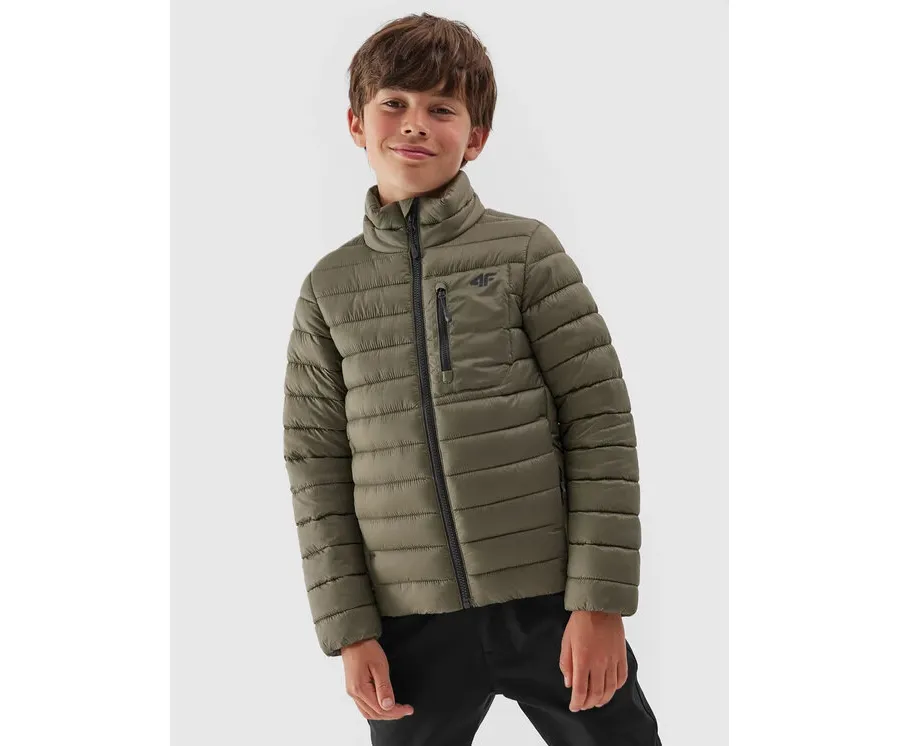 obrazek 1 4F Kurtka zimowa 4FJAW23TDJAM220 Khaki Regular Fit