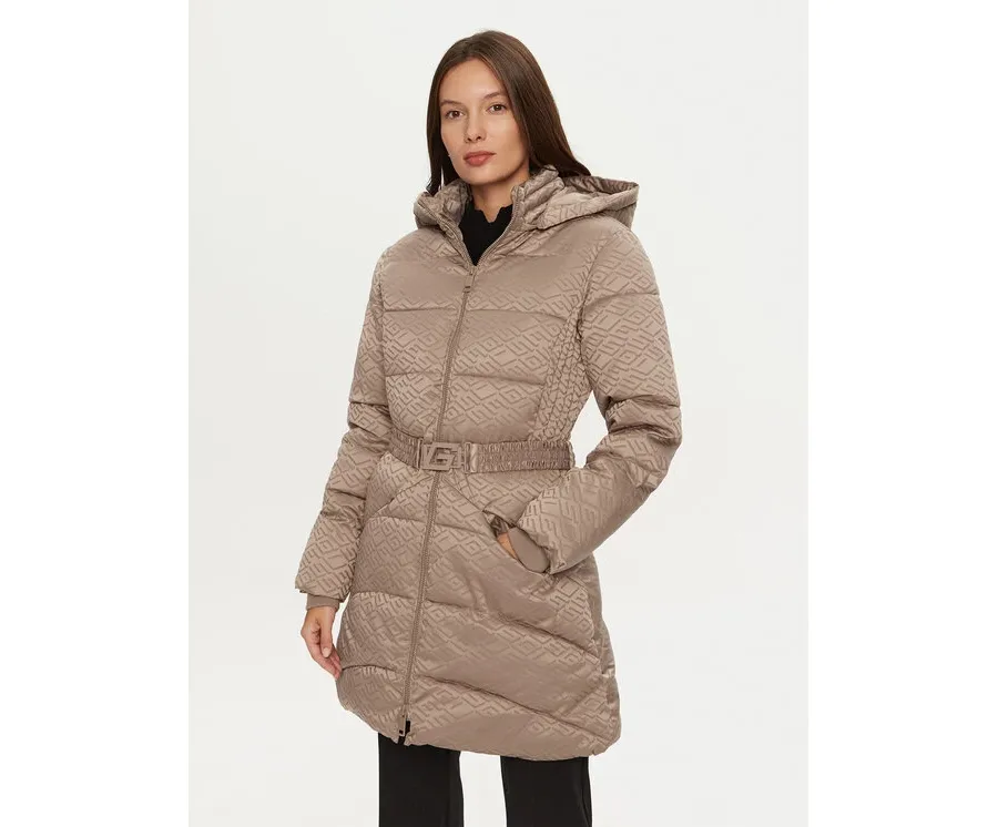obrazek 1 Guess Kurtka zimowa Seline W4BL58 WGL72 Brązowy Regular Fit