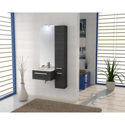 Zdjęcie Dębowy komplet do luksusowej łazienki