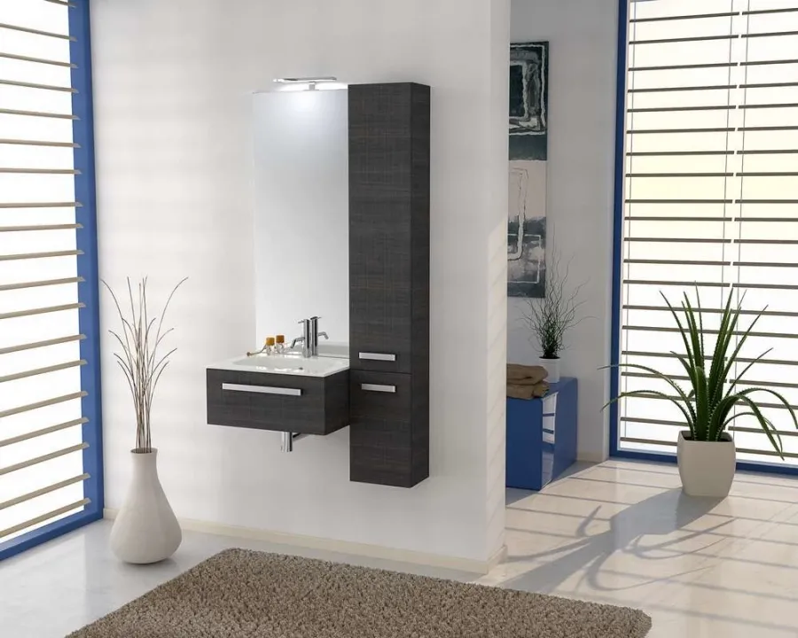 obrazek 1 Dębowy komplet do luksusowej łazienki