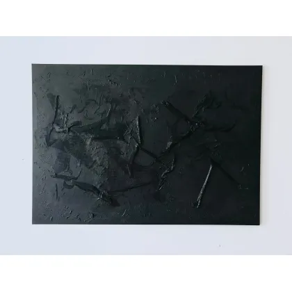 Zdjęcie Drowning in black tulle, akryl na płótnie